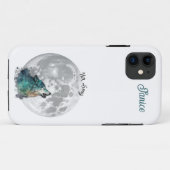 "Her Song" オオカミと月 カスタマイズ可能 Case-Mate iPhoneケース (裏面(横))
