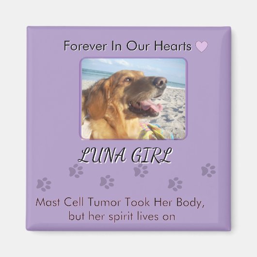 Her Spirit Stays Close to Home マグネット (正面)