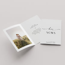 Her Vows | エレガントなモダン・ミニマリストのフォトウェディング