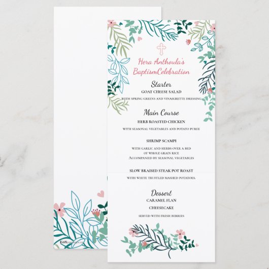 Heraメニュー メニュー (正面/裏面)