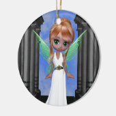 "Hera"の妖精のギリシャの女神 セラミックオーナメント (左)