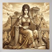 Hera Greek Mythology ポスター (正面)