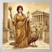 Hera Greek Mythology ポスター (正面)