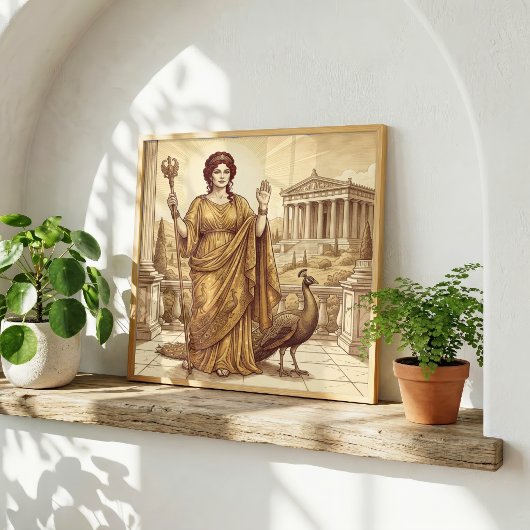 Hera Greek Mythology ポスター