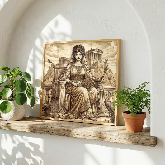 Hera Greek Mythology ポスター