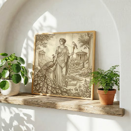 Hera Greek Mythology ポスター