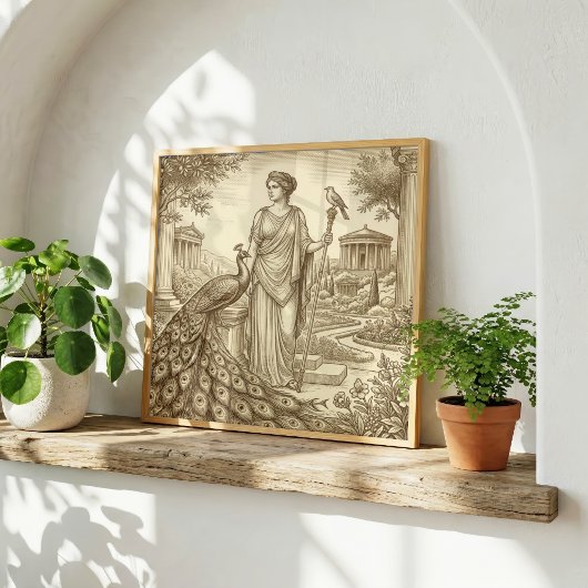 Hera Greek Mythology ポスター