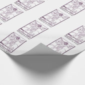 Heraclesおよび地図書 ラッピングペーパー (角)