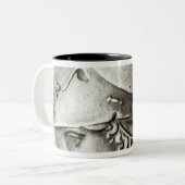 HeraclesのDidrachma: obverse描写のアテーナー ツートーンマグカップ (正面左)