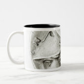 HeraclesのDidrachma: obverse描写のアテーナー ツートーンマグカップ (左)