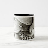 HeraclesのDidrachma: obverse描写のアテーナー ツートーンマグカップ (中央)