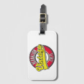 Heraklion Creteトラベルロゴ ラゲッジタグ (正面縦)