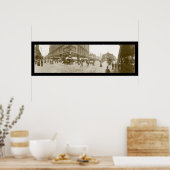 Herald Square, NYC写真1907 ポスター (キッチン)