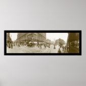 Herald Square, NYC写真1907 ポスター (正面)