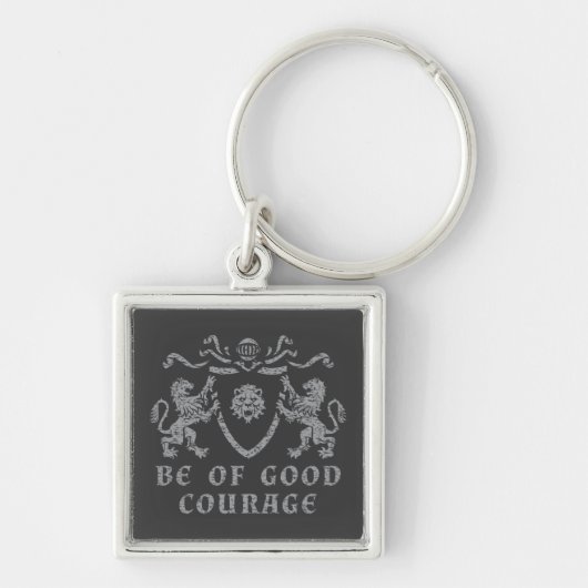 Heraldicよい勇気Keychain キーホルダー (正面)