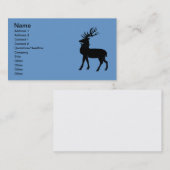Heraldic雄鹿 名刺 (正面/裏面)