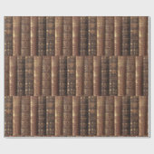Heraldic Beautiful Book Spines (Dumas)  ラッピングペーパー (フラット)
