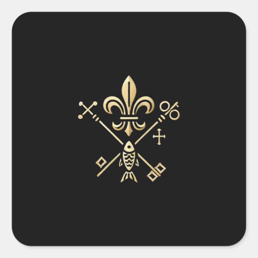 Heraldische Symbole  スクエアシール (正面)