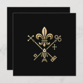 Heraldische Symbole  招待状 (正面/裏面)