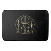 Heraldisches Symbol Papst バスマット (正面)