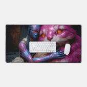 Heralds of the Last Resistance - Synthia & Muir デスクマット (キーボード&マウス)