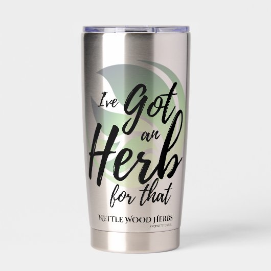 Herb for That Coffee Mug 保温保冷タンブラー (正面)