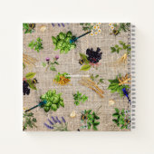 Herb Garden Homestead Custom Notebook ノートブック (裏面)