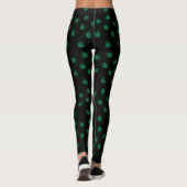 Herb - Rasta Reggae - Power Yoga Leggings レギンス (裏面)