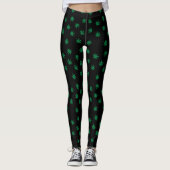 Herb - Rasta Reggae - Power Yoga Leggings レギンス (正面)