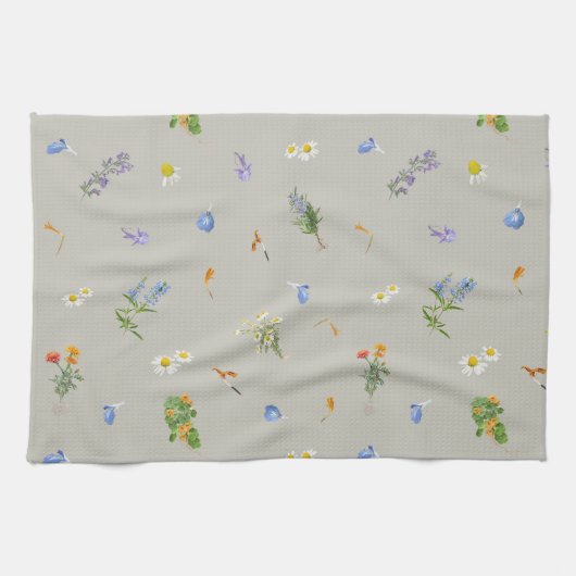 Herbal blanket for fireplace.  キッチンタオル (横)