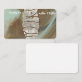 Herbal、White Sage、Healer、霊気、名刺 名刺 (正面/裏面)