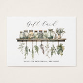 Herbalist Gift Certificate  (正面)