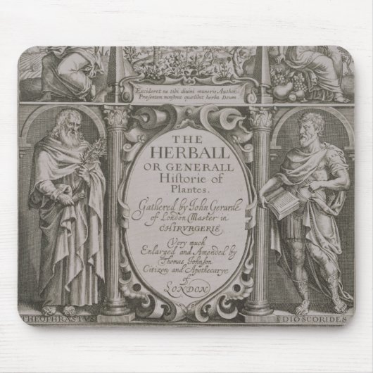 「Herballの第2版へのとびら マウスパッド (正面)