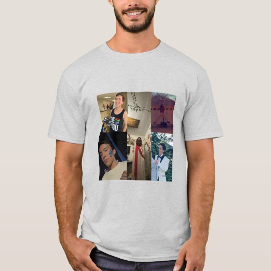 HerbasコラージュTシャツ Tシャツ (正面)
