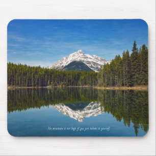 Herbert Lake、Banff NP、カナダ マウスパッド