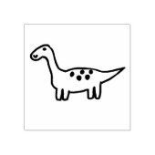 Herbert the Dinosaur Wood Art Stamp ラバースタンプ (インプリント)