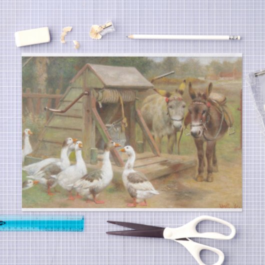 Herbert William WeekesによるDrink Question 薄葉紙 (クラフト)