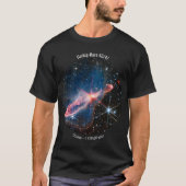 Herbig-Haro 46/47ジェームズウェッブ宇宙望遠鏡画像 Tシャツ (正面)
