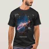 Herbig-Haro 46/47ジェームズウェッブ宇宙望遠鏡画像 Tシャツ (正面)