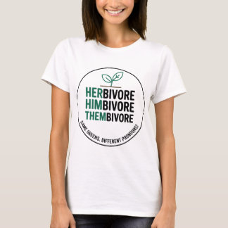 HERbivore • HIMbivore • THEMbivore Tシャツ