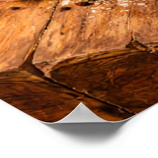 Herbs and Garlic Still Life a Rustic Culinary ポスター (角)