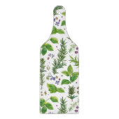 Herbs seamless pattern  カッティングボード (正面)