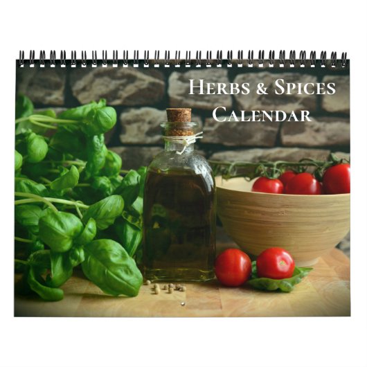 Herbs & Spices Calendar カレンダー (カバー)