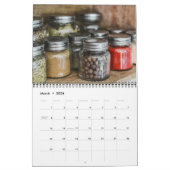 Herbs & Spices Calendar カレンダー (3月 2026)