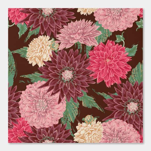 Herbst Blumen Dahlien 壁紙 (正面)