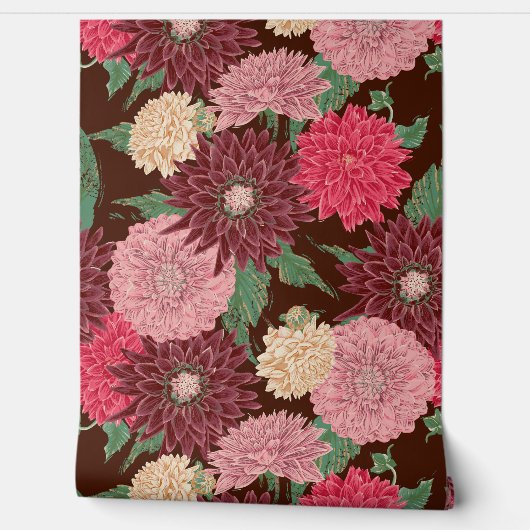 Herbst Blumen Dahlien 壁紙 (ほどく)