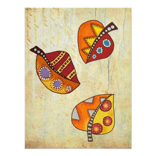 Herbstblätter フォトプリント (正面)