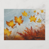 Herbstblätter ポストカード (正面)