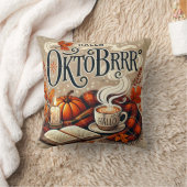 Herbstkissen „Hallo Oktobrrr“ クッション (ブランケット)