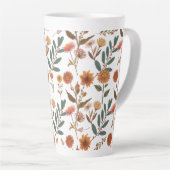 Herbstlicher Blütenflor カフェラテマグ (右アングル)